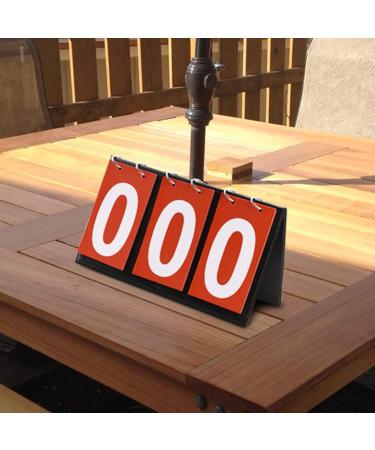 Bluecell Portable Table Top Scoreboards - Set of 2 for Volleyball, Basketball, Table Tennis - Buy Online on SooperMarket.com