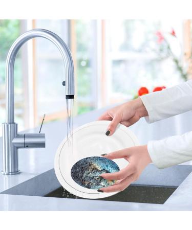 Kigai Sketch Wolf Scrubbing Sponge 3 Packs Reusable Dish Wash Scrub Sponge Clean Stubborn Oil Stains Anti-Scratch Cleaning Sponge for Kitchen Tableware - Buy Online on SooperMarket.com