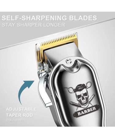 Hatteker Hair Cutting Kit Pro - Professional Barber Clippers for Men - Cordless Beard Trimmer - IPX7 Waterproof - Buy Online on SooperMarket.com
