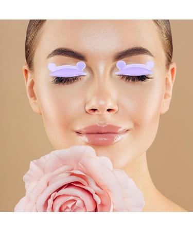 Veeteah Lash Lift Pads - 4 Pairs Silicone Bear Style Lash Curler Pad | Reusable Soft Lash Lift Rods Silicone Lash Curler Pad in 4 Sizes for Different Length Eyelashes Lifting - Buy Online on SooperMarket.com