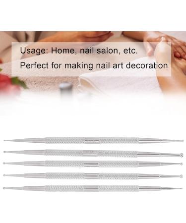 Nail Art Dotting Pen Nail Painting Pen DIY Nail Art Dotting Pen 5pcs Double Head Nail Art Dotting Pen Stainless Steel Nail Painting Pen DIY Decoration Dotting Pen - Buy Online on SooperMarket.com