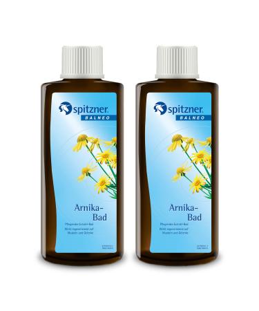 Spitzner Health Bath Arnica (2 x 190 ml) - Health-promoting bath additive with arnica extract | regenerating and soothing