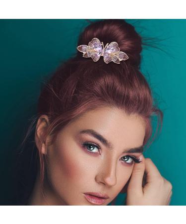 OSALADI Rhinestone Hair Clip Gem Hair Barrettes Bridal Hair Barrettes French Barrette Hair Clips Spring Clip Barrettes Wedding Hair Clip Hair Barrettes for Women Wild Jewelry Miss Metal - Buy Online on SooperMarket.com