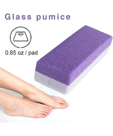 Feet Scrubber - Foot Pumice Double Sided Foot Scrub | Manual Foot Grinding Stone Foot Stone Ideal for Smooth Heels Dead Skin Suitable for Home and Beauty Salons - Buy Online on SooperMarket.com