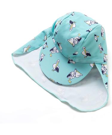 BONVERANO Baby Boys Swimsuit/Sunsuit UPF 50+ Sun Protection with Sun Hat - Light Blue (3 Months) - Buy Online on SooperMarket.com