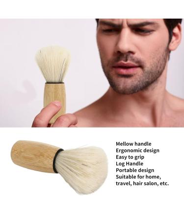 Men's Shaving Brush - Soft Hair & Ergonomic Wooden Handle for Home & Salon Facial Care - Buy Online on SooperMarket.com