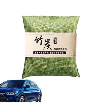Yajexun air purifier bag made of charcoal |Odor -neutralizing bag for car house charcoal for cooling air I bedroom living room or cabinet for absorbing green