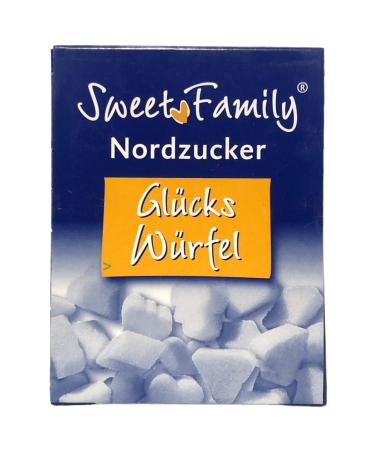 Buy Nordzucker Sweet Family Lucky Cubes Sugar Cubes - Decorative Shapes Pack of 6 (6x500g) | International Shipping Available - Buy Online on SooperMarket.com