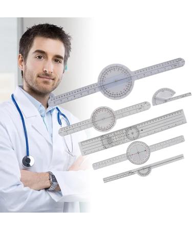 Medical Measurement Lineal - 6-Part Joint Measuring Tool for Orthopedic Finger Limb and Spine Assessments | Body-Goniometer Set - Buy Online on SooperMarket.com