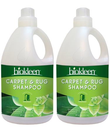 Biokleen Carpet & Rug Shampoo Concentrate, 64 oz-2 pk