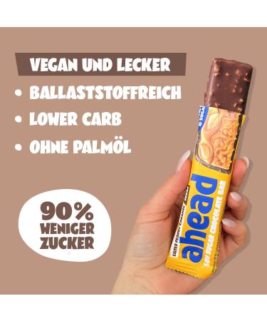 AHEAD Vegan Keto Bar Sample Pack 12 Low Sugar Chocolate Bars (Max 1.7g Sugar) Perfect for Healthy Snacking - Buy Online on SooperMarket.com