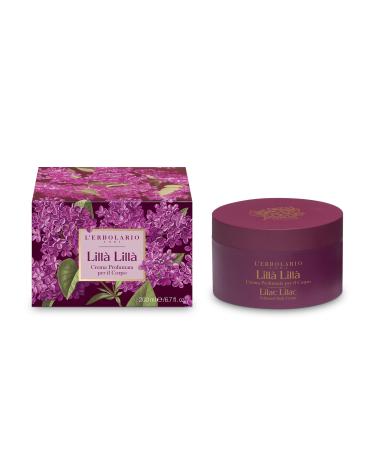 Natural Body Cream Lilac Lilla Body Cream 200ml by L'Erbolario