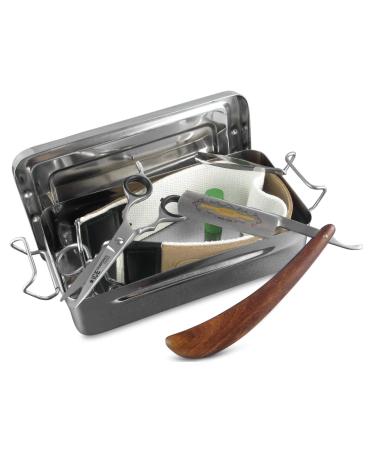 Razor Set 7 Partly completely razor set with paste from Solingen in a razor box for ideal storage - a nice gift idea for men men