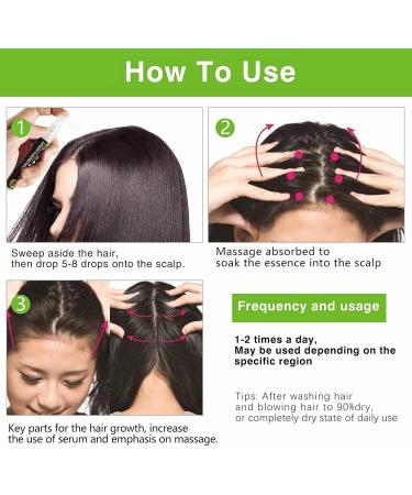 Hair Regrowth Spray Hair Growth Serum for Men & Women Anti Hair Loss Spray with Mint and Ginger Hair Rapid Growth Spray Repair Hair Follicles Hair Regrowth Serum for Bald Spots & Thinning Hair - Buy Online on SooperMarket.com