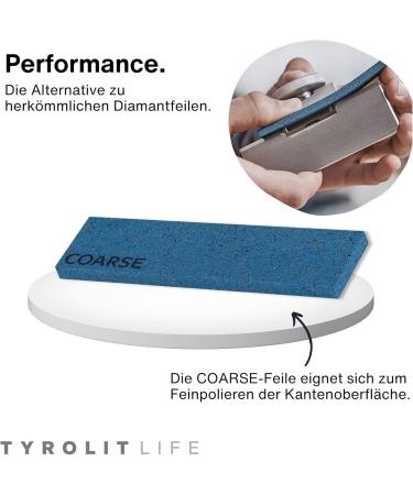 Tyrolit Life Premium Elastic File Set - Ski & Snowboard Edge Grinder for Perfect Tuning - Buy Online on SooperMarket.com