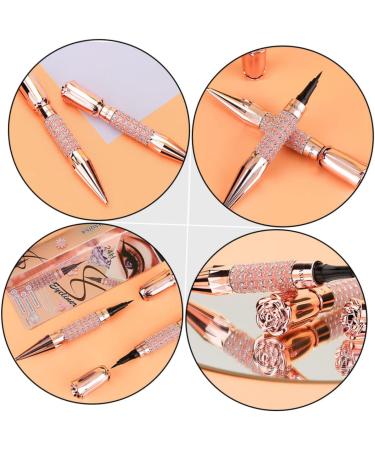Mikinona 2pcs Liquid Eyeliner Eye Drawing Pencil Beautiful Eyeliner Plastic Cosmetic Tool Kit Woman - Buy Online on SooperMarket.com