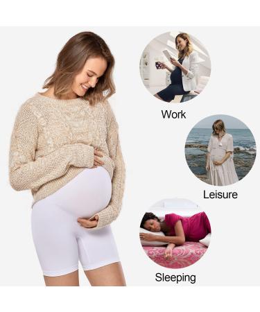 Gratlin Seamless Pregnancy Shapewear High Waist Shorts S White - Buy Online on SooperMarket.com