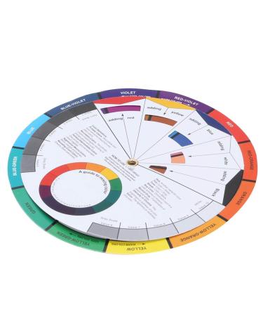 Multi-Color Color Wheel  Mix Color Guide  Tattooing Business for Art Classroom