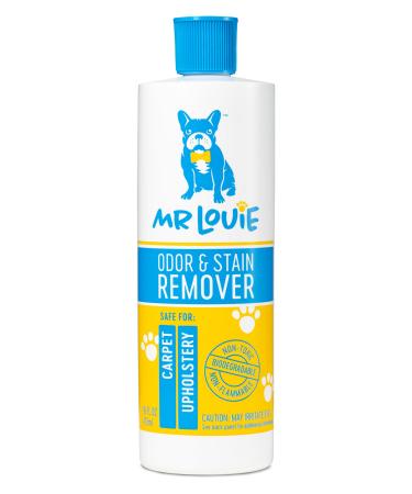 Odor & Stain Remover - SAFE FOR KIDS AND PETS. SAFE ON CARPET AND UPHOLSTERY. Fights tough stains like blood pet urine ketchup red wine and more!