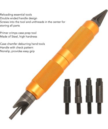 Primer Pocket Cleaning Tool Practical Steel Double Ended Case Prep Tool for Refill - Buy Online on SooperMarket.com
