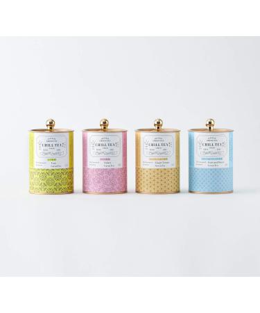 CHILL TEA Tokyo Yuzu Citrus Green Tea - 100g Japanese Loose Leaf with Yuzu Flavor - Buy Online on SooperMarket.com