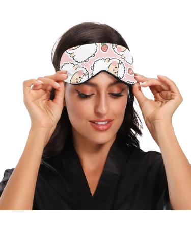 Haskirky Light Blocking Eye Mask for Deep Sleep - Breathable and Adjustable for Men and Women - Perfect for Travel, Yoga, and Meditation - Buy Online on SooperMarket.com
