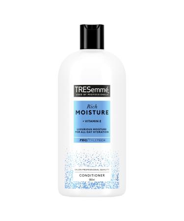 TRESemm Moisture Rich Conditioner with vitamin E for dry damaged hair 900 ml WHITE 900 ml (Pack of 1)
