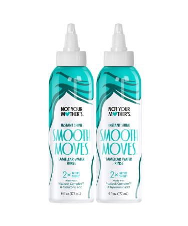 Not Your Mother's Smooth Moves Anti-Frizz Set - For All Hair Types - Smooths Frizz Enhances Hair Shine Moisturizes Hair (Lamellar Water (2-Pack))