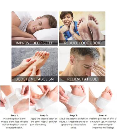 Deep Cleansing Foot Pads Ksndurn 20 PCS Foot Pads - Body Cleansing Pads - Buy Online on SooperMarket.com