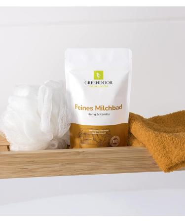 Greenendoor Milk Bath Chamomile Honey 200g | Natural Skin Nourishing Bathing Milk | Biodegradable Relaxation for Women Children & Men - Perfect Swimming Gifts - Buy Online on SooperMarket.com