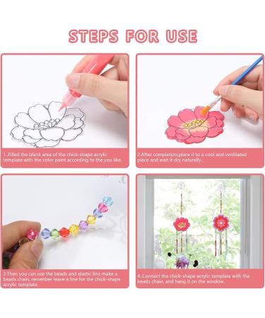 TGFIX 9PC Habbag Flower Wind Spiel - Unique Mother's Day Gift Flower Sunfage Crafts Tinker Gifts for Mama from Daughter - Buy Online on SooperMarket.com