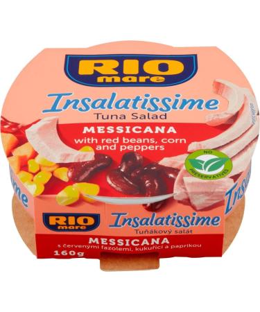 Rio Mare Insalatissime Mexican Style Tuna Salad 4 x 160g - Delicious and Convenient Tuna Salad Packs - Buy Online on SooperMarket.com