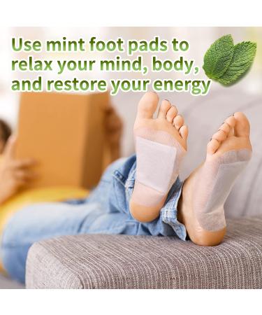 Detox Foot Pads | Bamboo Vinegar Deep Cleansing Patches for Foot Care - 14PCS | Relieve Stress, Improve Sleep, Relaxation - Buy Online on SooperMarket.com