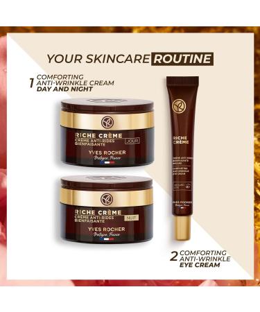 Yves Rocher Comforting Anti-Wrinkle Riche Cr me - Day Face Cream for Soft Smooth Skin | 1.7 fl oz - International Shipping Available - Buy Online on SooperMarket.com
