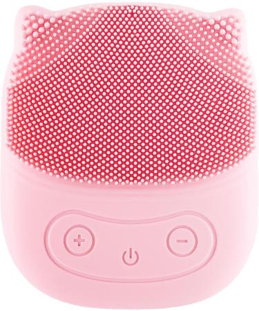 Jomewory Silicone Face Scrubber Penguin Shape Electric Facial Cleansing Brush - Rechargeable Face Wash Brush Waterproof Face Exfoliator for Deep Cleaning Skin Pink - Buy Online on SooperMarket.com