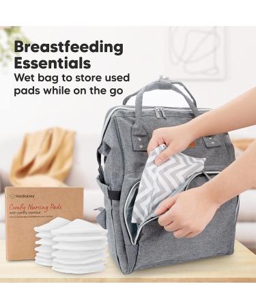 Buy KeaBabies Comfy Nursing Pads - Soft White, 14 Pack for Ultimate Comfort - Buy Online on SooperMarket.com