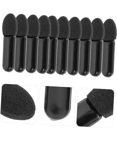 Healeved 200 Pcs Mini Eyeshadow Swab Eyeshadow Lipstick Brush Applicator Milky Cotton Black - Buy Online on SooperMarket.com