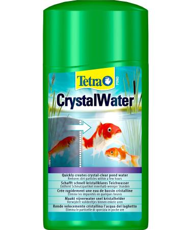Tetra Pond CrystalWater - water clarifier against turbidity for crystal clear water in the garden pond 1 litre bottle
