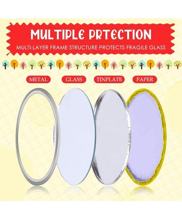 Softball Compact Mirror Set - 18 Pcs Makeup Mini Mirrors for Girls | Sport Party Supplies & Gifts | Portable Pocket Mirror for Women - 2.76 Inch - Buy Online on SooperMarket.com