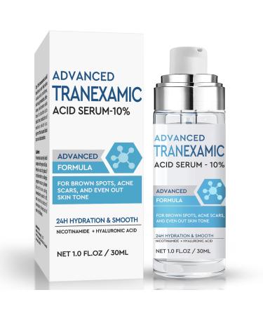 Tran xamic Acid Serum Discoloration Correcting Serum Face Lotion with Moisturizing Effect Natural Formula for Skincare Blue/Tran xamicAcidSerum