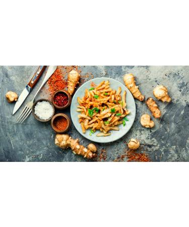Fresh Organic Jerusalem Artichoke Tubers - 500g | Organic Certified & International Shipping - Buy Online on SooperMarket.com
