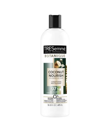 TRESemm  Botanique Conditioner for Dry Hair And Damaged Hair Botanique Coconut Nourish 92% Natural Derived Ingredients with Professional Performance 16 fl oz Coconut 16 Fl Oz (Pack of 1)