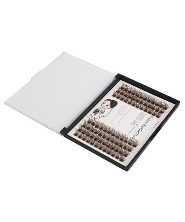 Shop Bodermincer 84 Clusters Brown Wide Cluster Eyelashes | Thick Individual Eyelash Extensions for DIY Home & Professional Makeup (12MM) - International Shipping Available - Buy Online on SooperMarket.com