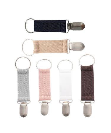 Tainrunse Sonnenhut clip for women practical 6 pieces for trips handbag clips portable non-slip non-slip for hanging outdoors suitcases backpack hat gloves owners beach A