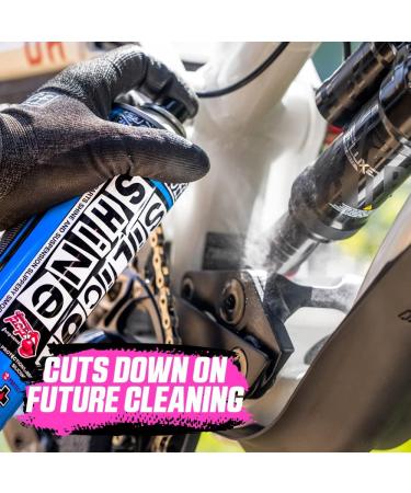 Muc Off Silicon Shine 500ml - Advanced Bicycle Shine Spray for Glossy Finish - Ideal for All Bike Types - Buy Online on SooperMarket.com