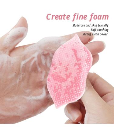 Silicone Exfoliating Lip Brushes with Sucking Cup Bendable Soft Lip Scrubbers Lip Cleaning Scrub Brush Tool - Buy Online on SooperMarket.com
