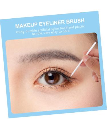 PLAFOPE 200 Pcs Disposable Eyeliner Brush Cosmetic Brush Makeup Lip Lip Gloss Cosmetic Eye White - Buy Online on SooperMarket.com