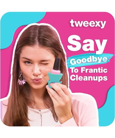 Tweexy Wearable Nail Polish Holder - Spa Green | Convenient & Stylish - Buy Online on SooperMarket.com