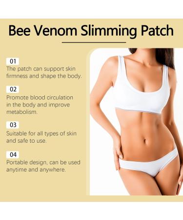 Todahof Bee Venom Slimming Plasters Bee Venom Plasters for Weight Loss Bee Venom Plaster Bee Venom Lymphatic Drainage Slimming Plaster Detox Plaster (5 Boxes) - Buy Online on SooperMarket.com