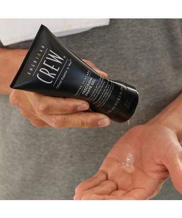 American Crew Men's Shave Gel - Smooth and Protective Formula - Buy Online on SooperMarket.com